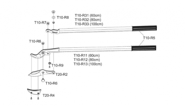 Сучкорез VESCO T20/80